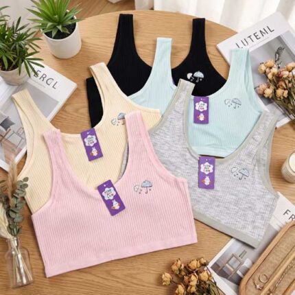 Soft & Breathable Starter Innerwear Top Set (3 Pcs)