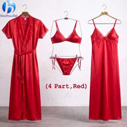 Premium Comfort 4-Part Sleepwear Collection