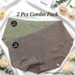 2 Pcs Premium Seamless Essentials Combo Pack | Intimate Bottoms | Free Size